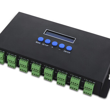 珠海缤彩BC-216Ethernet-SPI/DMX幻彩2813IC点控灯控制器