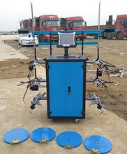 大货车四轮定位仪挂车,驱动桥定位仪图片