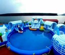 PVC加厚户外支架水池移动儿童支架游泳池大型儿童移动水上乐园