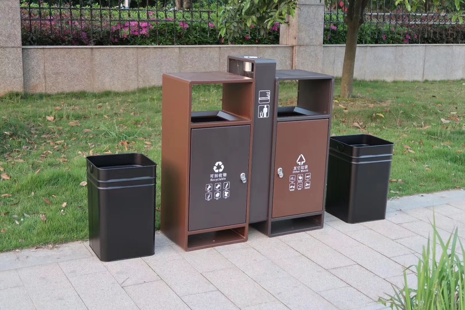 户外分类垃圾桶户外分类垃圾桶图片户外垃圾桶厂家直销