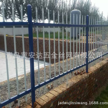 工厂围栏小区围栏防护栏锌钢护栏工地锌钢围栏铁艺护栏