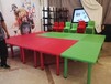 重庆出租儿童桌椅/幼儿桌椅彩色塑料桌椅