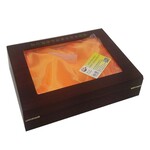 东莞市木制礼品盒厂家生产供货高档绒布木盒包装盒礼品盒