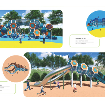 深圳公园滑滑梯，室外儿童滑梯，滑梯安装订制厂家