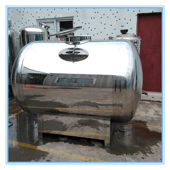 肇庆食品厂酱油黄豆发酵储存不锈钢保温水塔保温水箱