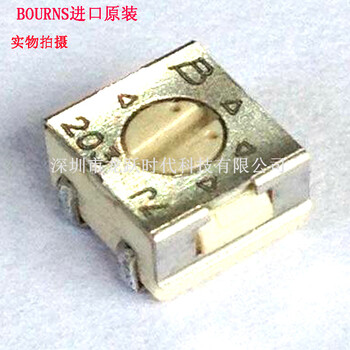 进口美国BOURNS电位器3314J-1-103E贴片10K单圈精密可调电阻