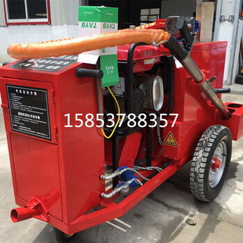 贵州都匀市100升路面补缝机牵引式沥青路面填缝机自动恒温控制