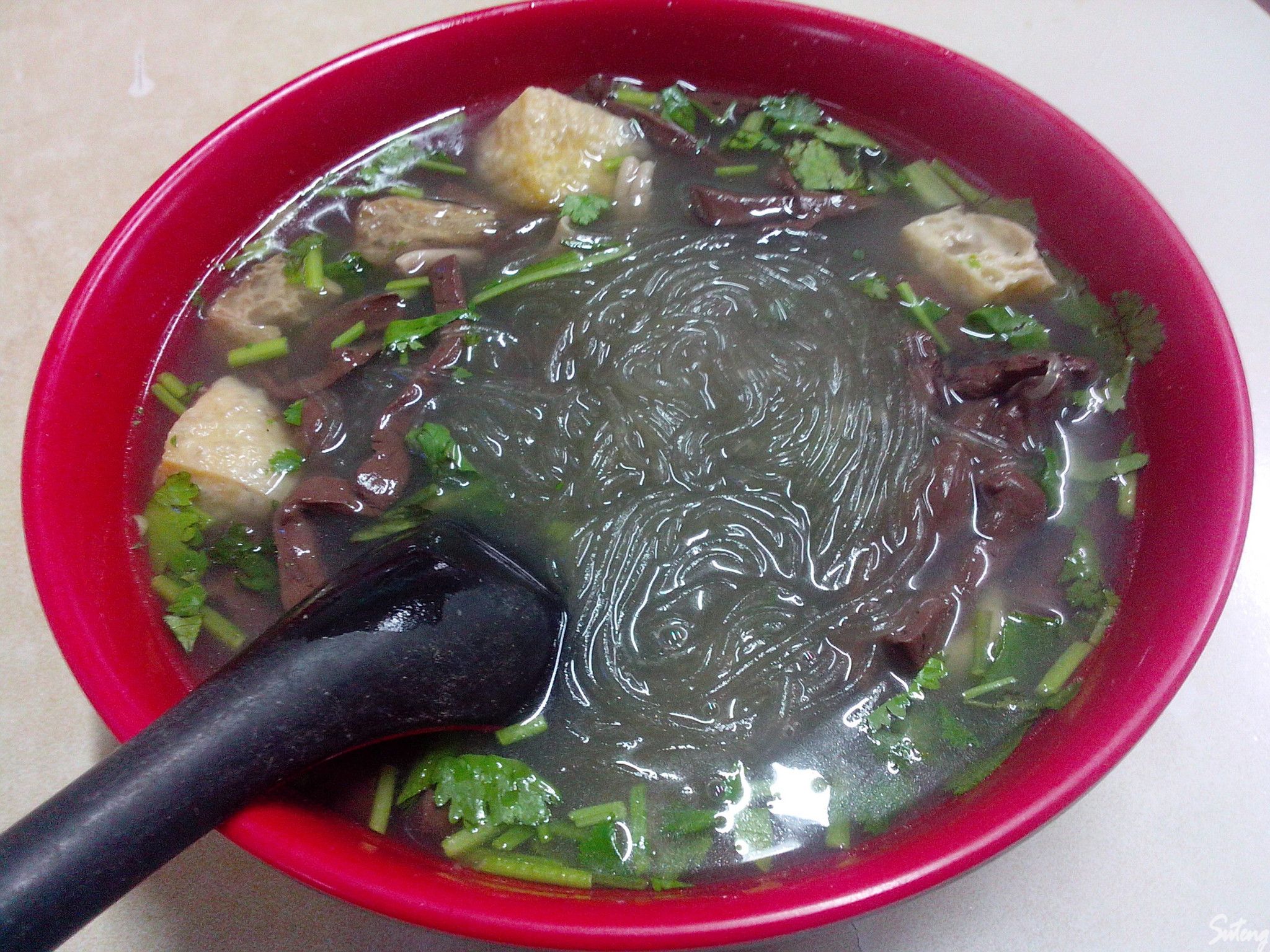 鸭血粉丝汤