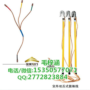 洛阳市供应抛挂式接地线配接地棒地卡厂家