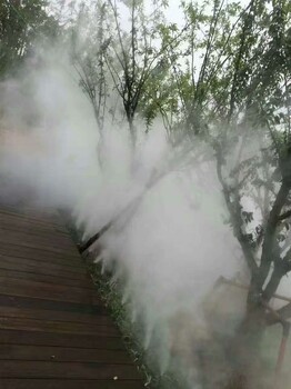 蘭州水上世界用造景造霧噴霧景觀設備