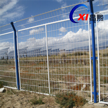 公路包塑护栏网厂区框架防护网圈地围栏网的生产厂家-昌熙网业