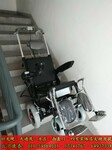 两用新款黑色电动轮椅履带能上下楼梯轮椅车电动爬楼轮椅车