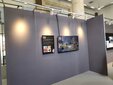 北京3米高屏风画展临时隔断板租赁学生毕业展布置图片