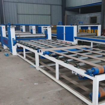 新型秸秆板制砖机设备防火菱镁板生产线厂家质量放心