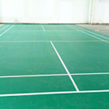 广东深圳羽毛球PVC地板室内环保无味胶地板生产厂家