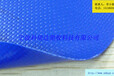 宁波工厂定做高亮面无折痕耐寒PVC涂层夹网布用于箱包