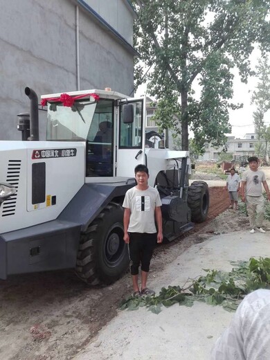 小犟牛小型冷再生路拌机服务西安美丽乡村道路施工