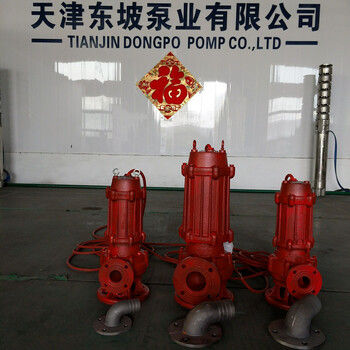 天津污水泵80WQ80-13-5.5大流量污水泵