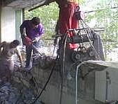 内丘县楼板切割/混凝土楼梯拆除墙体拆除/无损切割拆除