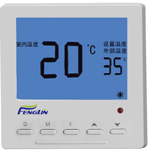 陕西宝鸡 温控器中央空调温控器液晶温控器智能触屏温控器图片4