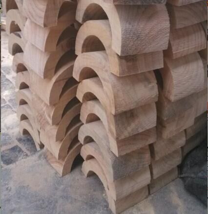 四川泸州市厂家定制风管垫木保温风管垫木防腐垫木