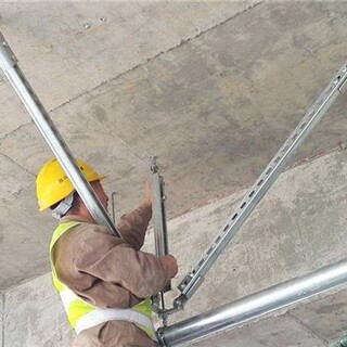 山西晋城市抗震支架消防管道C型钢成套管廊消防吊架图片2