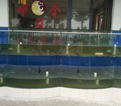 花都新华饭店各种样式尺寸的海鲜池设计制作
