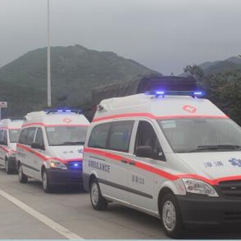 河北保定定兴县长途救护车出租带呼吸机的救护车