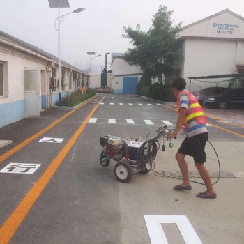 常州物业停车位划线，常州厂房区域分割划线，常州学校操场道路划线