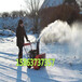 黑龙江双鸭山小型扫雪机多功能抛雪设备