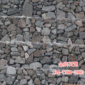 8x10挡墙防汛铅丝石笼-河岸护脚铅丝石笼-堤坡防护铅丝石笼