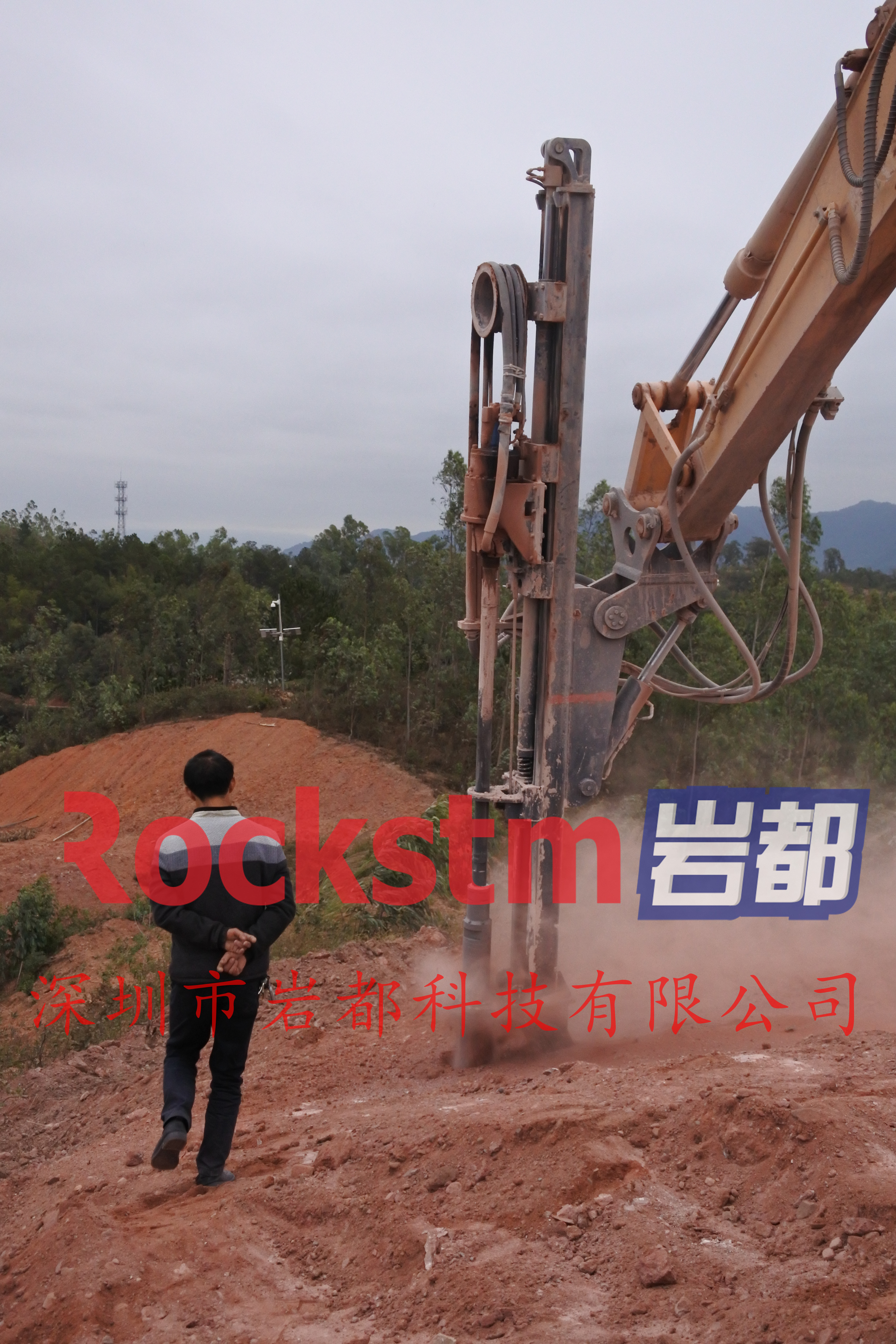 岩都挖改钻机矿山隧道采石场建筑施工专业钻孔设备钻炮眼机器挖改凿岩
