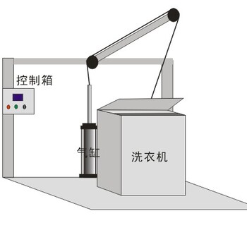 百航牌BH-908车载冰箱盖寿命试验机