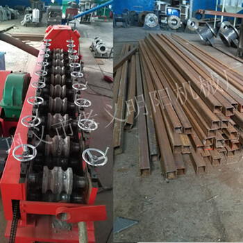 现货供应铁管圆管变方管4040方管机械设备生产厂家