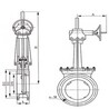 链轮刀型闸阀
