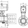 气动带手轮球阀