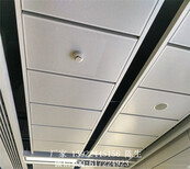 铝合金吊顶天花板，金属扣板天花图片2