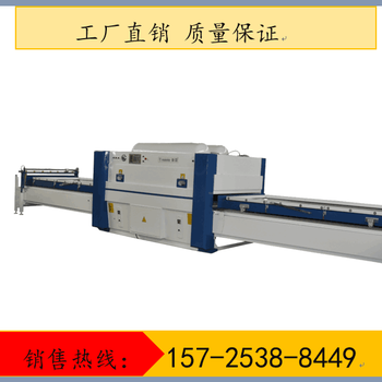 超鸿橱柜门全自动真空覆膜机上下双加温底加温真空吸塑机双工位真空吸塑机
