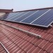 5kw陶瓷瓦屋顶太阳能光伏支架