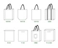 云南麗江環保袋印刷價格帆布袋定制