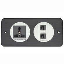 墻體隱藏式插座可根據要求定制多功能接線盒多媒體插座圖片