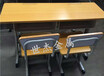 延安学习桌学前班钢制单人可升降课桌椅现货供应