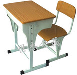 西安儿童学习桌钢制课桌椅生产厂家学校课桌椅排椅批发