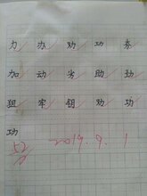 博识梦飞(秀英分校)书法练字让孩子一次爱写字,三次出效果图片