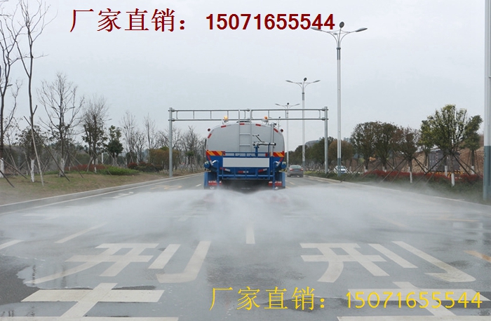 东风特商洒水车道路养护12吨喷洒车底盘行驶部分维修