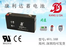 仪器仪表用康利达的铅酸蓄电池6V1.3AH图片0