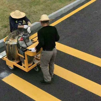 广州天河区哪里有马路划线工程队南沙道路标线价格费用