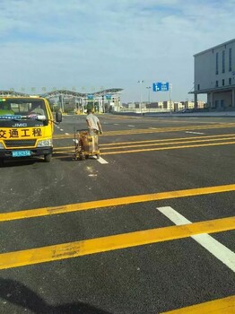 广州南沙区哪里有交通划线工程队白云马路标线施工哪家好