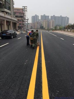 广州白云区哪里有马路划线厂家番禺公路标线哪家