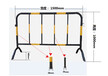 南湖市政施工铁马护栏,隔离防护栏价格怎么样,清水河隔离防护栏去哪里买
